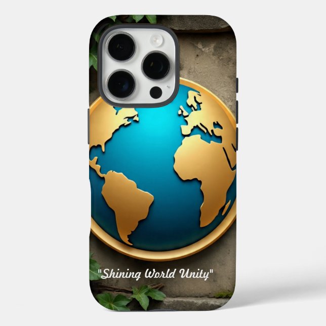 "Golden Globe Glory" Case-Mate iPhone Case (Back)