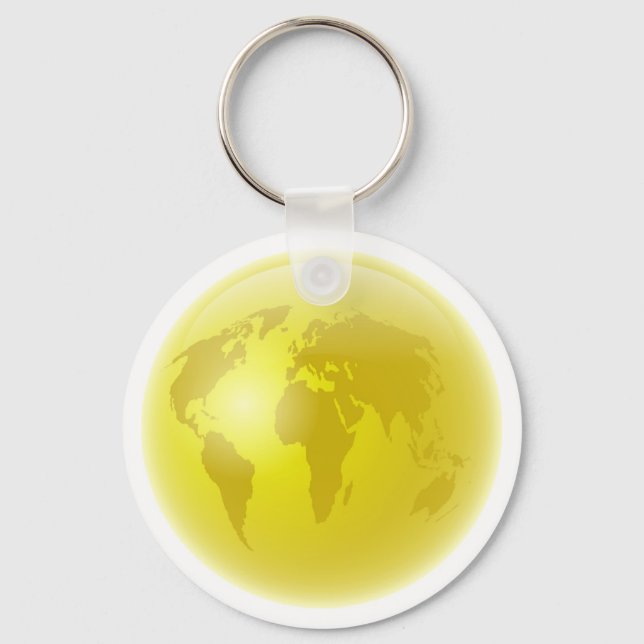 Golden Globe Key Ring (Front)