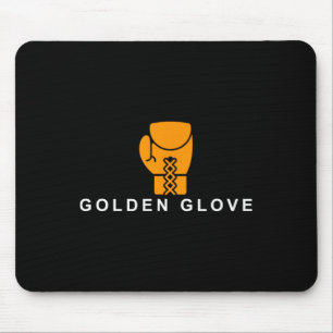 Golden-glove' Boxing Motivation Mouse Mat