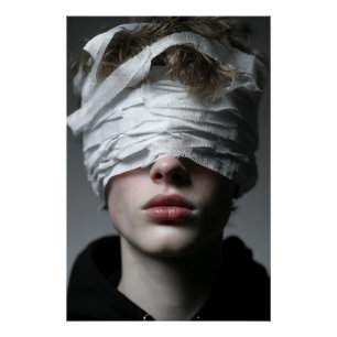 Golden Glow Melanin Fierce Close-Up Poster