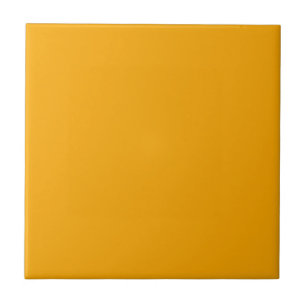 Golden Glow Solid Colour   Classic Elegant Tile