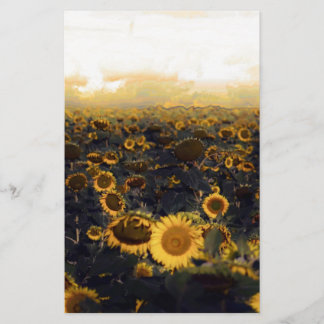 Golden Glow Sunflower Scape