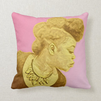 Golden Goddess Cushion