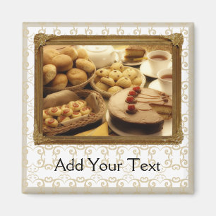 Golden Grace Desserts Magnet