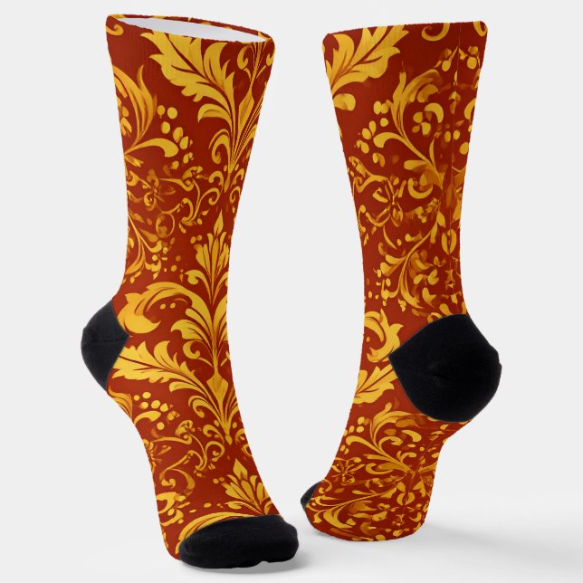 Golden Grace Socks (Angled)