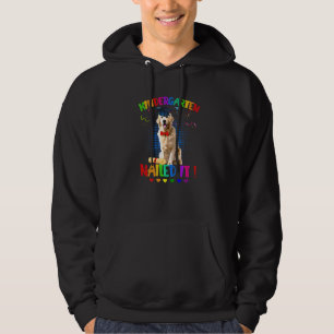 Golden Graduation Class Of 22 Kindergarten Nailed  Hoodie