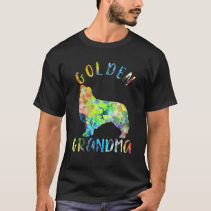 Golden Grandma Funny Golden Retriever Owner T-Shirt
