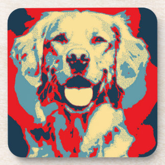 Golden Graphic Coaster Set (6)