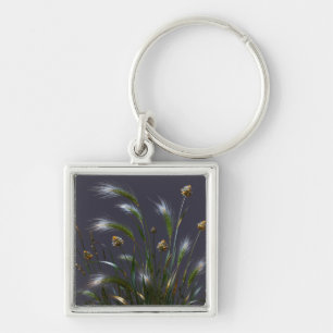 Golden Grass Keychain