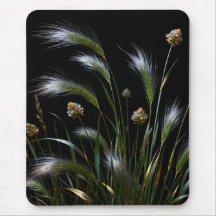 Golden Grass Mouse Pad
