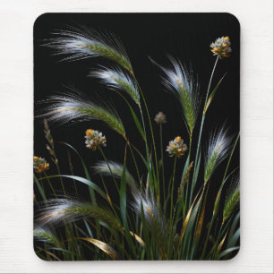 Golden Grass Mouse Pad