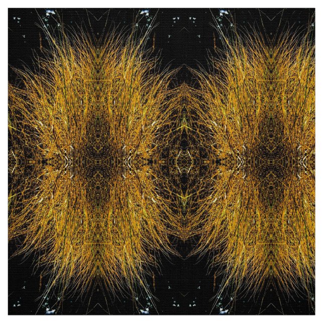 Golden Grasses Fabric (Swatch)