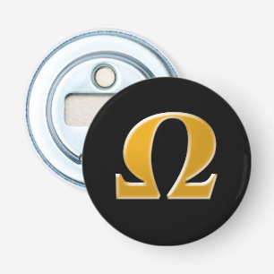 Golden Greek Omega - Symbol of Resistance Bottle Opener