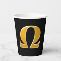 Golden Greek Omega - Symbol of Resistance