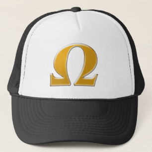 Golden Greek Omega - Symbol of Resistance Trucker Hat