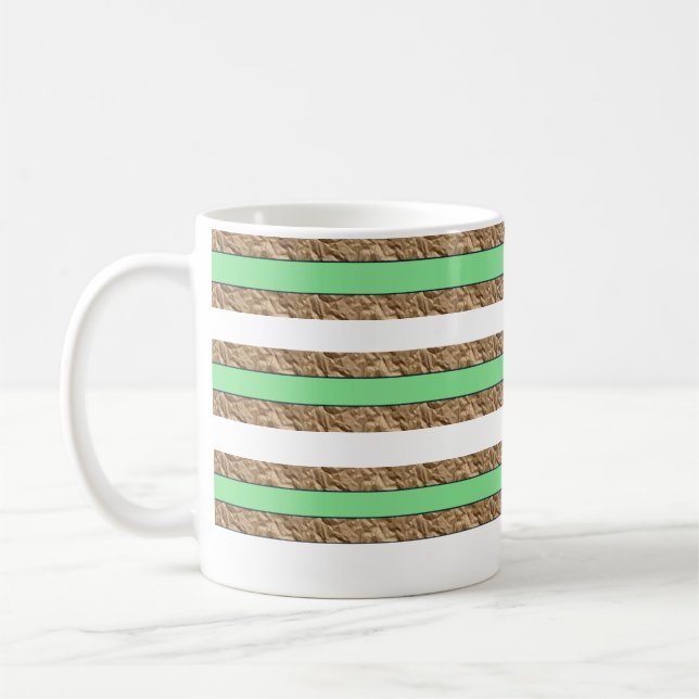 Golden Green  Coffee Mug (Left)