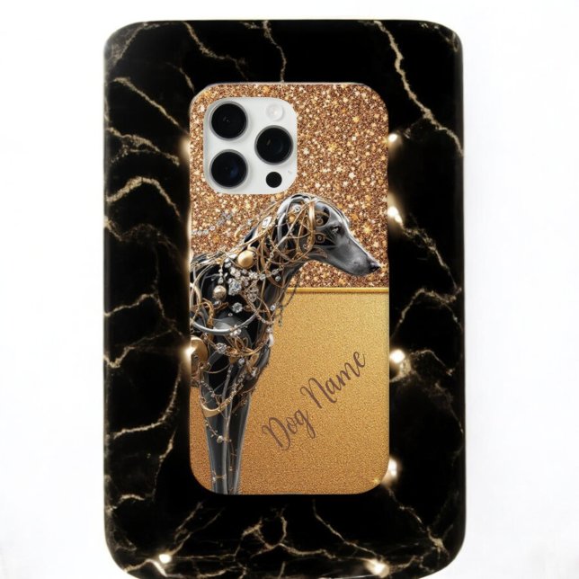 Golden Greyhound Shine Case-Mate iPhone Case (Creator Uploaded)