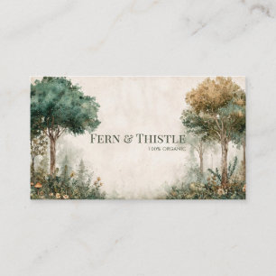 Golden Grove Vintage Greenery Business Card