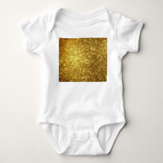 Golden grunge, high-resolution raster illustration baby bodysuit