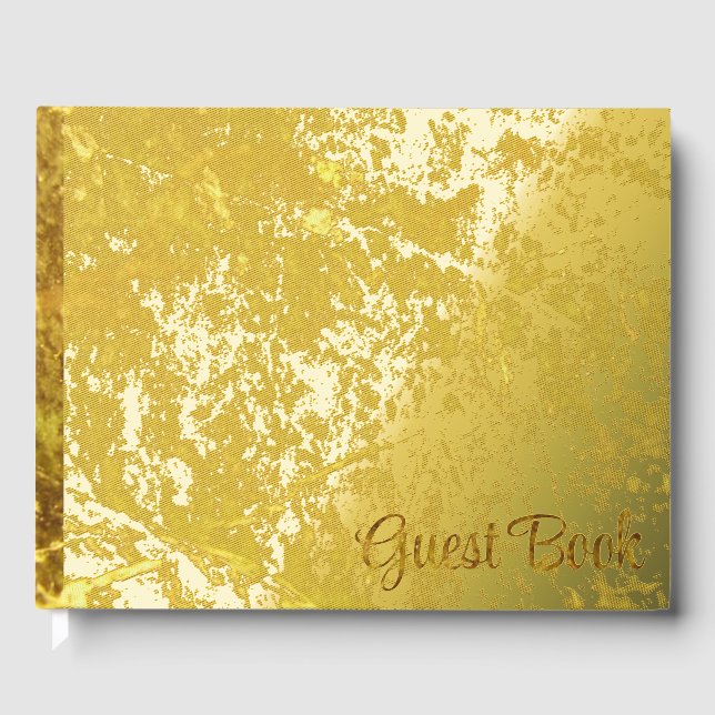 Golden Guest Book (Front)