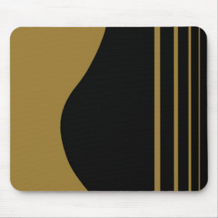 Golden Guitar Mouse Mat