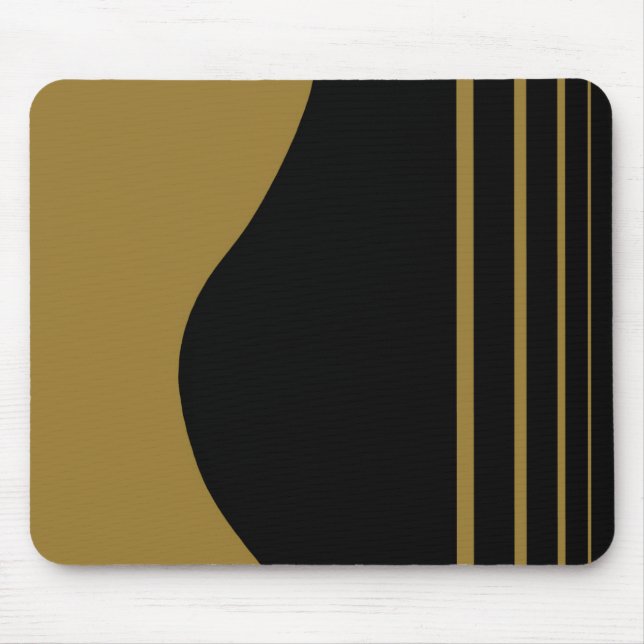 Golden Guitar Mouse Mat (Front)