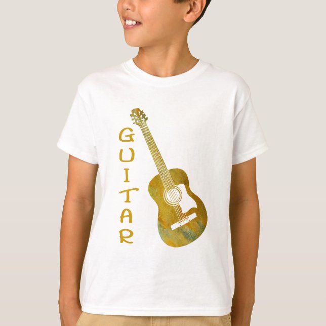 Golden Guitar T-Shirt (Front)