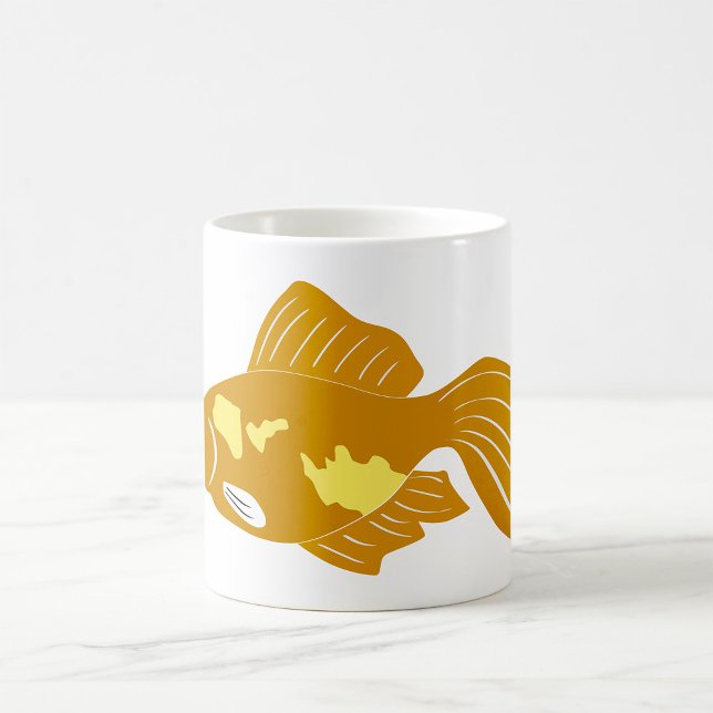 Golden Guppy Fish Cute Tropical Aquarium Fish  Coffee Mug (Creator Uploaded)