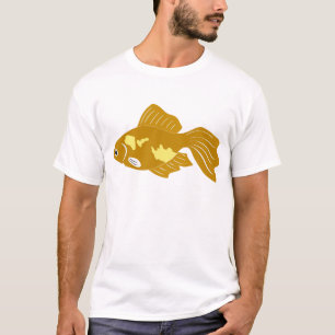 Golden Guppy Fish Cute Tropical Aquarium Fish T-Shirt