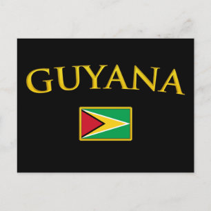 Golden Guyana Postcard