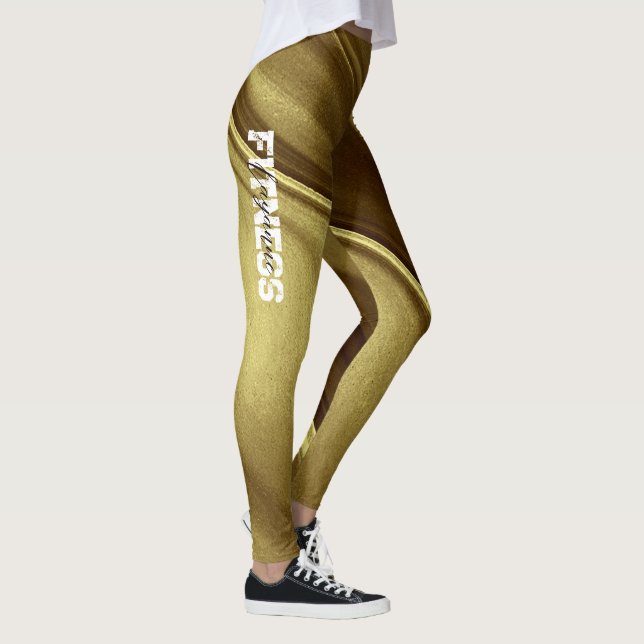 Golden Gym Yoga Workout Leggings (Right)