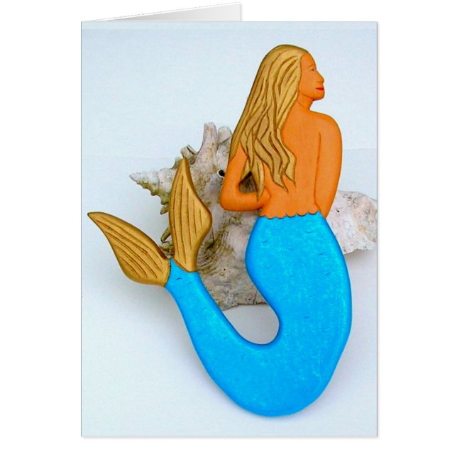 golden hair mermaid (Front)