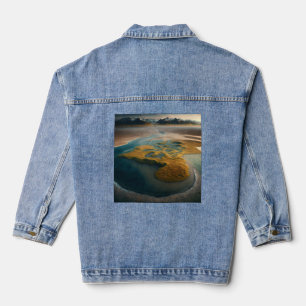 Golden Harmony Denim Jacket