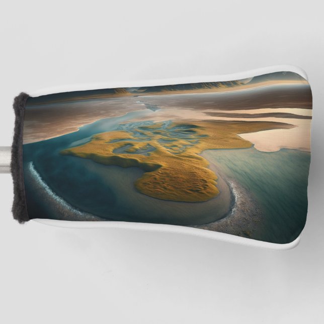 Golden Harmony Golf Head Cover (Front)