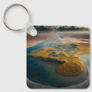 Golden Harmony Key Ring