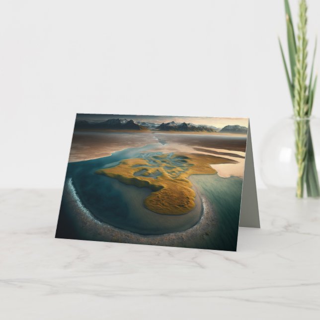 Golden Harmony Note Card (Front)