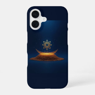 Golden Harmony – Shree Yantra’s Divine Resonance iPhone 16 Case