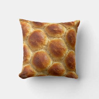 Golden Harmony – Soft & Warm Bread Texture Art Cushion