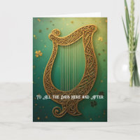 Golden Harp Irish Toast St. Patrick's Day