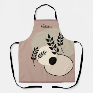 Golden Harvest Earth Tones Botanical Apron