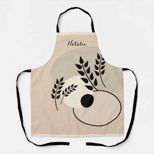Golden Harvest Earth Tones Botanical Apron