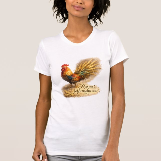 Golden Harvest Rooster T-Shirt (Front)