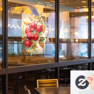 Golden Harvest Window Cling