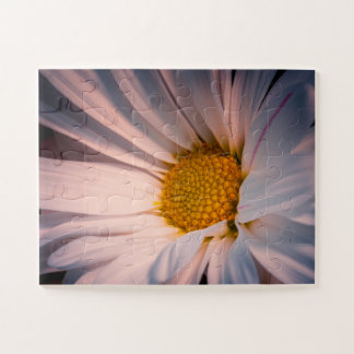Golden Heart Daisy Jigsaw Puzzle