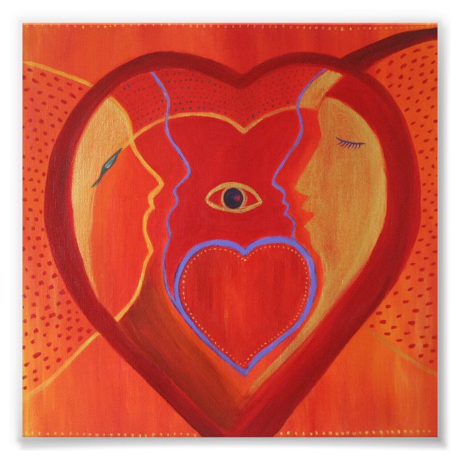 Golden heart Kodak Professional Photo Paper (Front)