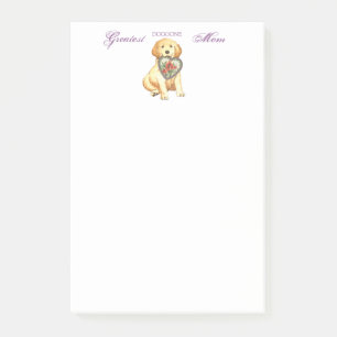 Golden Heart Mum Post-it Notes