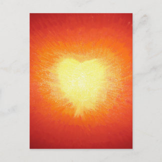Golden Heart Postcard