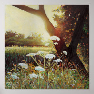 Golden hedgerow I 2014 Poster
