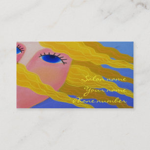Golden Highlights Appointment Card