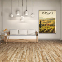 Golden Hills of Tuscany – Retro Countryside